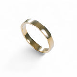 Flat Wedding Band - Unisex